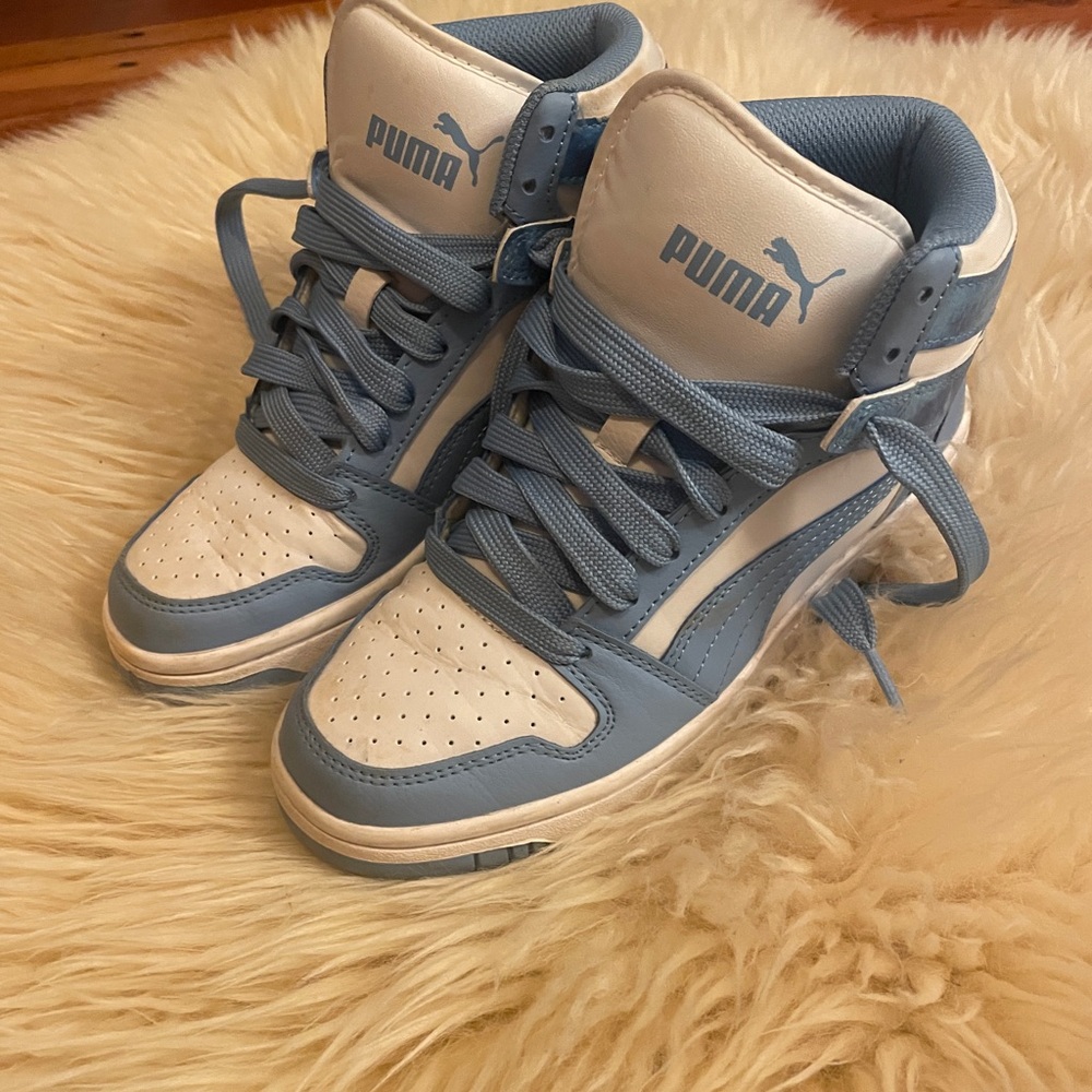 Puma Kids' Rebound Layup High Top Sneaker